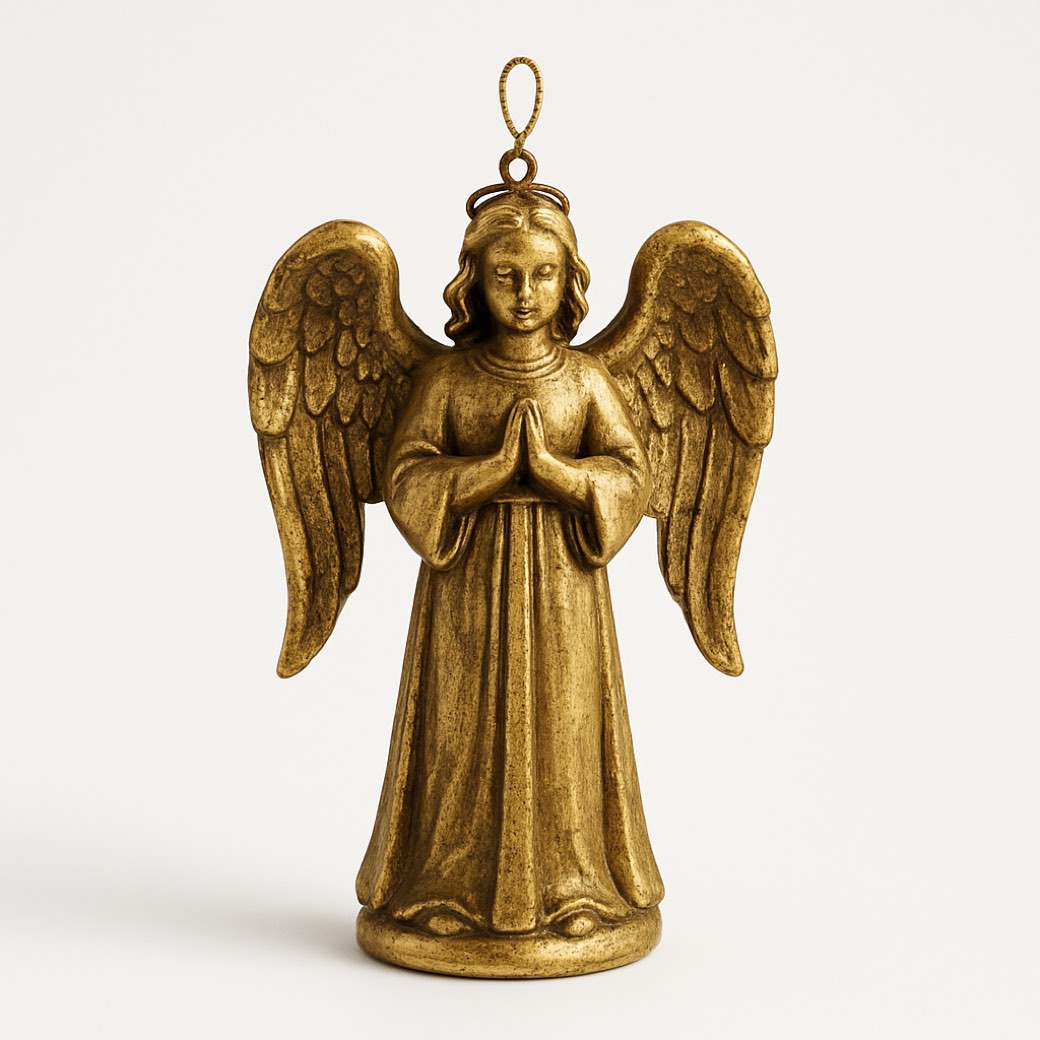 Ángel dorado — ángeles de Galería Navidad