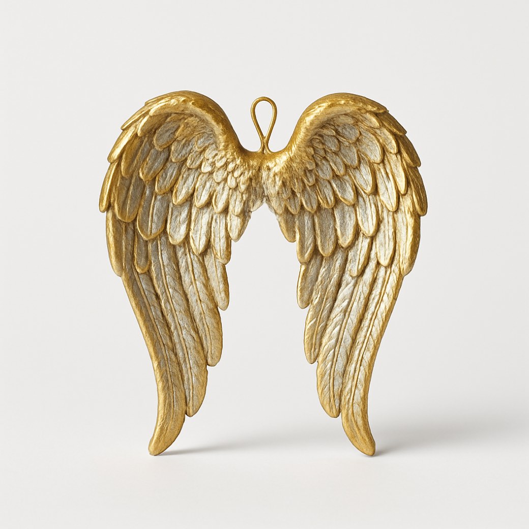 Ángel dorado — ángeles de Galería Navidad