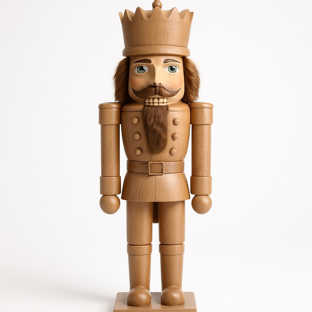 Cascanueces natural · 51 cm — cascanueces de Galería Navidad