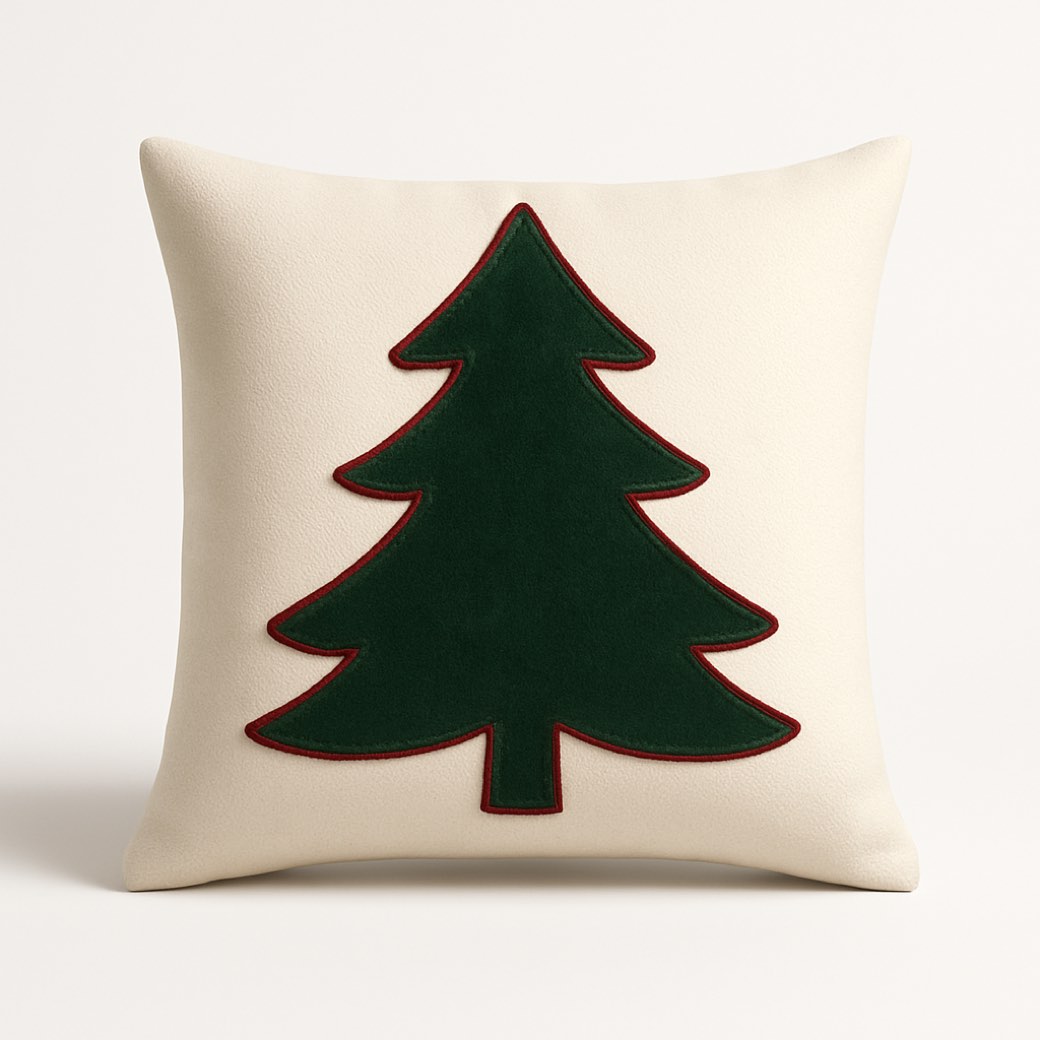 Cojín navideño rojo — cojines de Galería Navidad