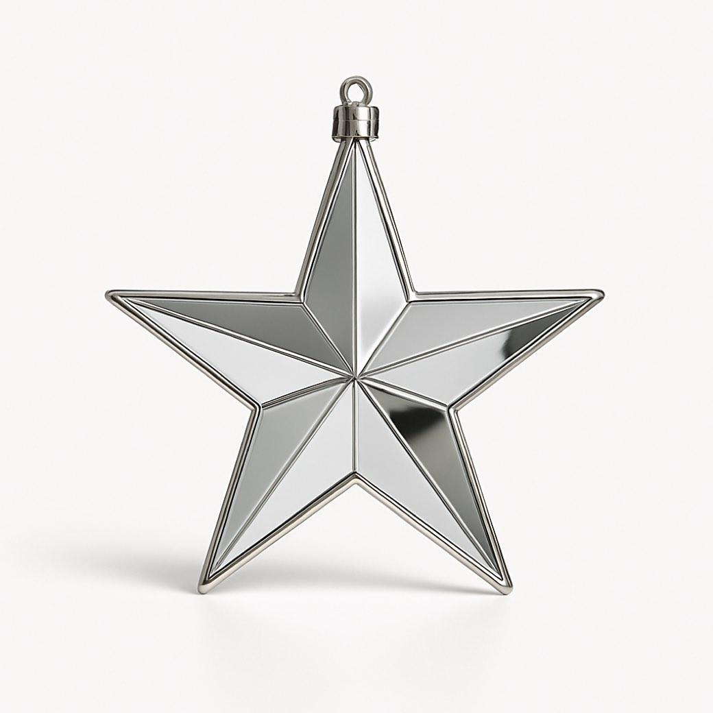 Estrella decorativa de resina — estrellas de Galería Navidad