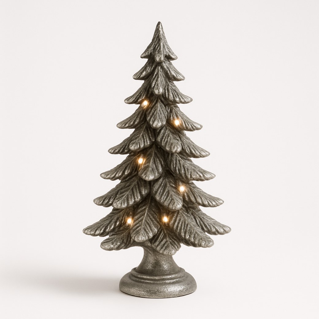 Guirnalda plateada — guirnaldas y follaje de Galería Navidad