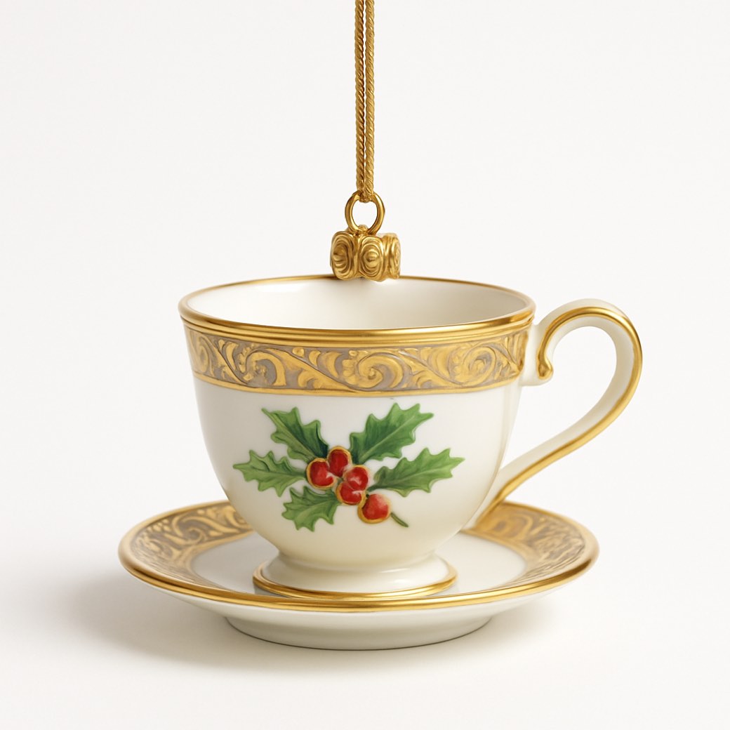 Ornamento de porcelana — ornamentos de porcelana de Galería Navidad