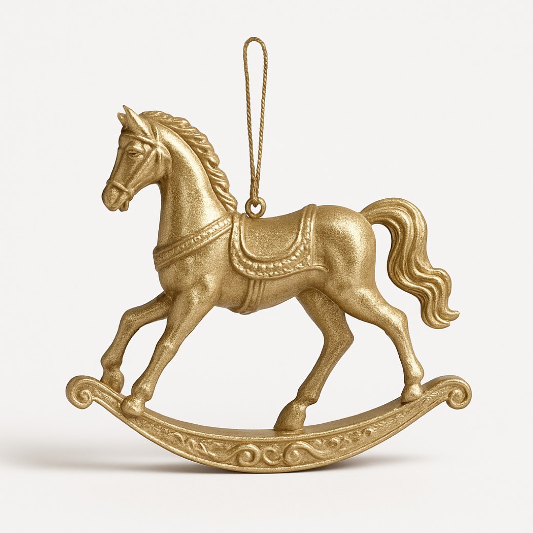 Ornamento dorado — ornamentos de Galería Navidad