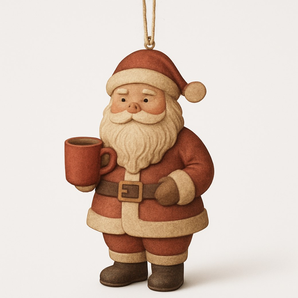 Santa Claus · 13 cm — figuras de santa de Galería Navidad